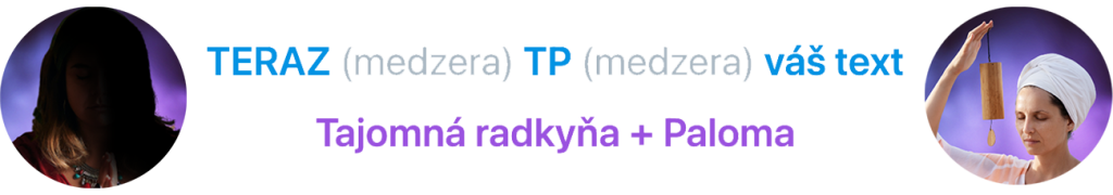 tajomná radkyňa a Paloma